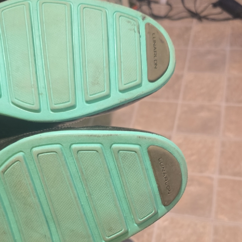 Cole Haan Green Derbys with Green Sole - Picture 5 of 5